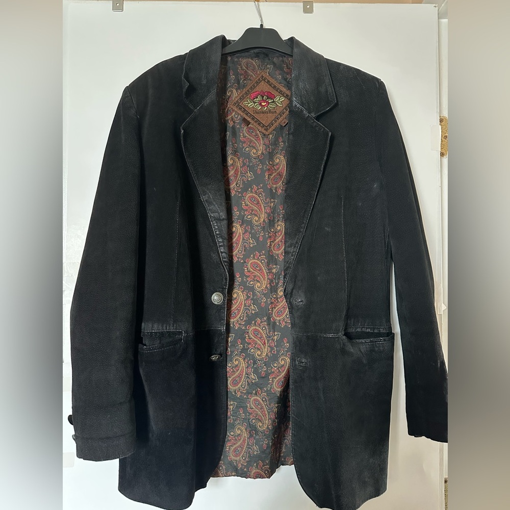Women's Black Leather Jacket